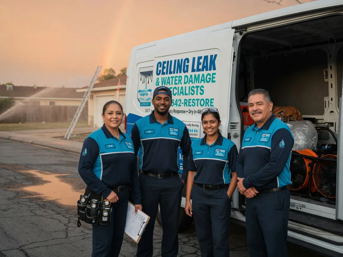 Ceiling Leak Cleanup company in Jay, ME